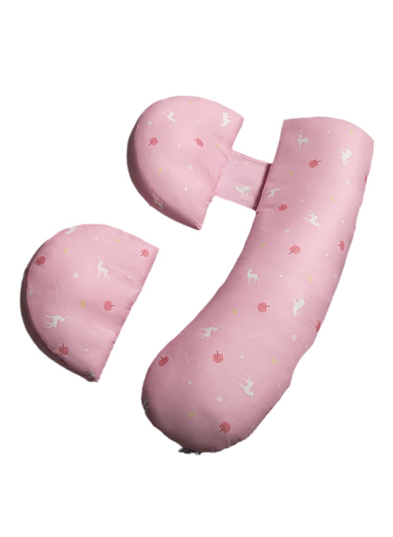 Pregnancy pillow waist support side sleeping pillow multi-functional pregnancy belly support pillow cushion - Image 1