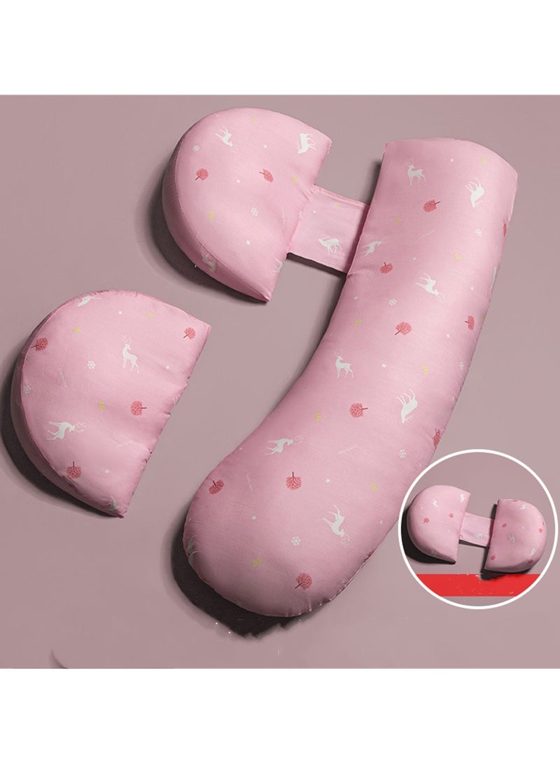 Pregnancy pillow waist support side sleeping pillow multi-functional pregnancy belly support pillow cushion - Image 2