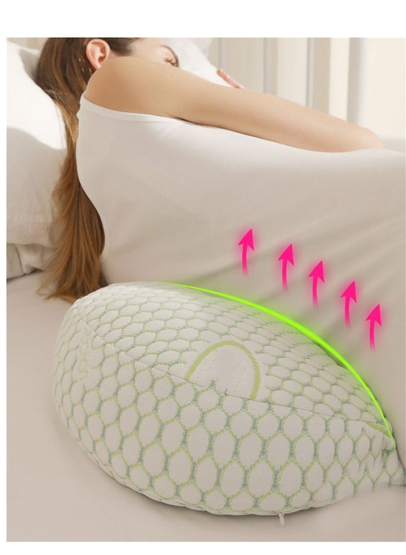 Pregnancy pillow waist support side sleeping pillow multi-functional pregnancy belly support pillow cushion - Image 3