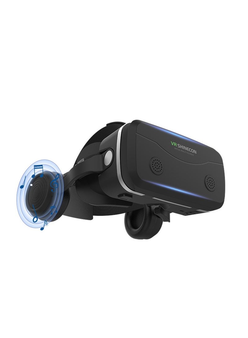 General Virtual reality glasses for 3D cinematic video game glasses, compatible with 4.5-6.3 inch smartphones. 