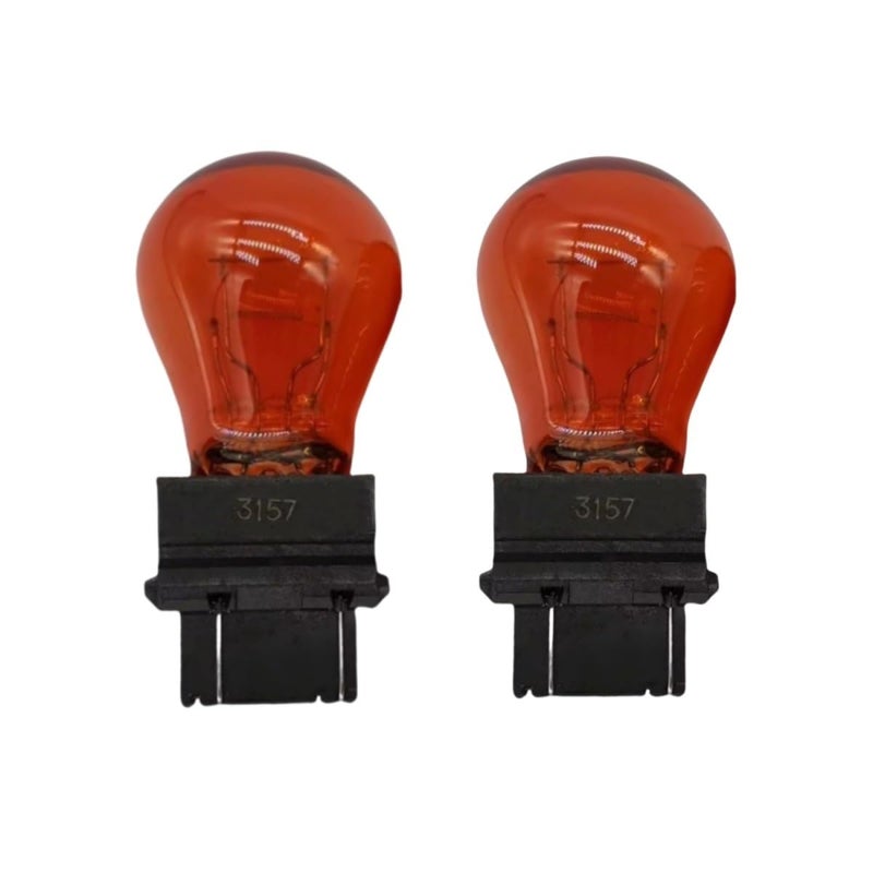 Piumeif 4157NAK 3157NA 3157 Amber Front turn signal light fits for Toyota 20072017 Tundra 20002015 Tacoma 20032007 4Runner 20082016 Sequoia