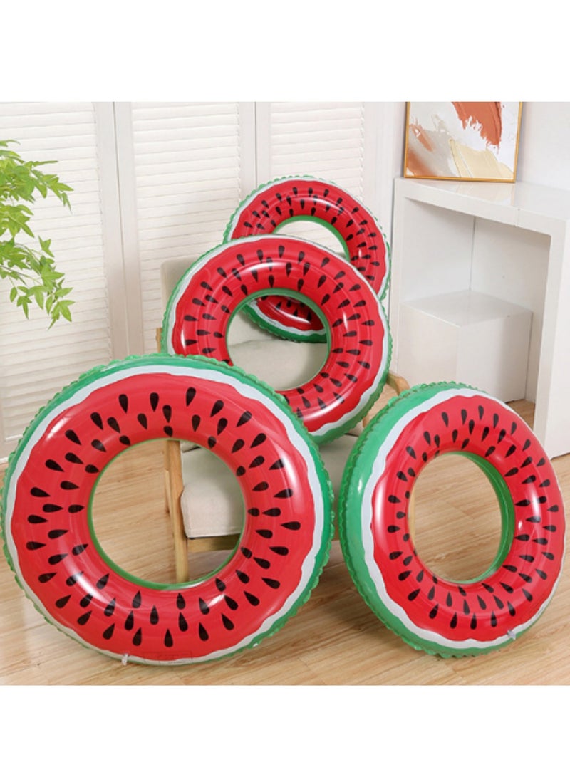 Swiming Ring for Kids & Adults Swim Tubes Fruit Inflatable Pool Floats PVC Pool Tube Rings Swim Tubes Floaties Toys for Beach Party,Swimming,Water Park(60#)  - Image 2
