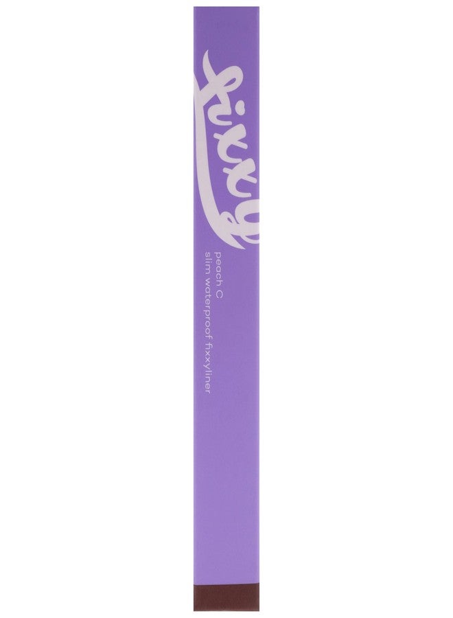 Peach C Slim Waterproof Fixxyliner - 02 Deep Brown by Peach C for Women - 0.004 oz Eyeliner - Image 5