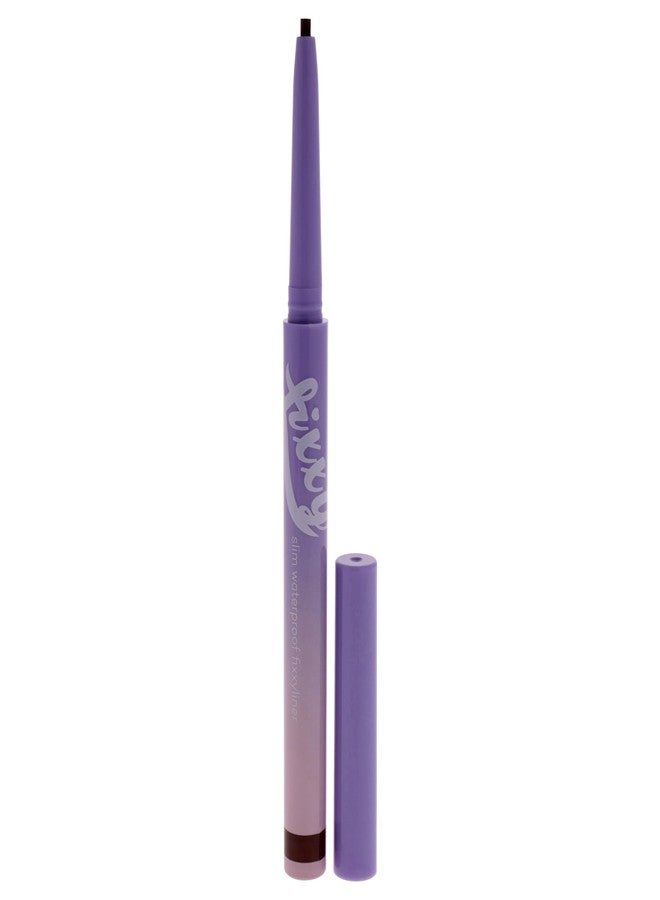 Peach C Slim Waterproof Fixxyliner - 02 Deep Brown by Peach C for Women - 0.004 oz Eyeliner - Image 2