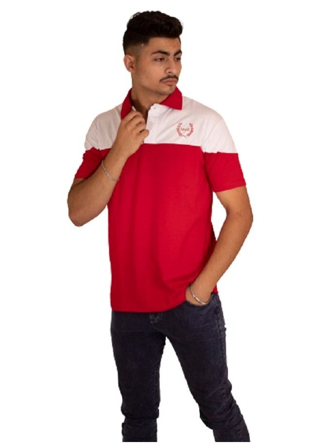 lecoo Men's summer cotton T-shirt - half sleeves  - Image 1