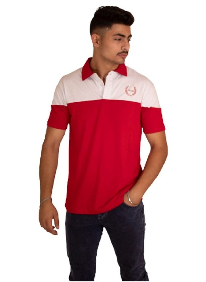 lecoo Men's summer cotton T-shirt - half sleeves  - Image 4