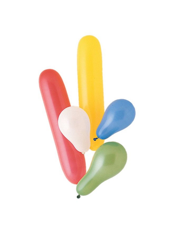 Unique Party 5100 - Latex Assorted Colour and Shape Party Balloons, Pack of 50 - Image 1