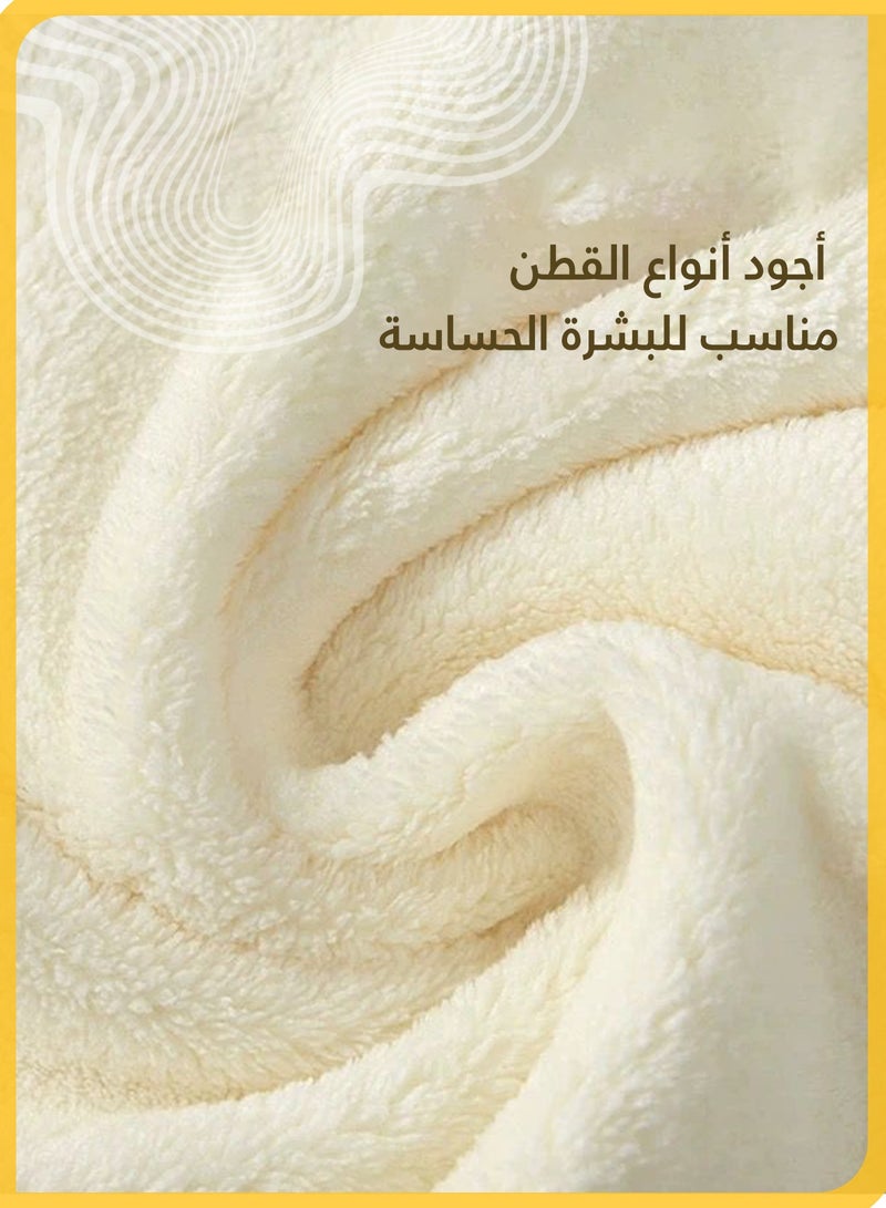 شي آند ليتل 3  قطع من مناشف الوجه مناشف للتجشؤ للاطفال، فوط اطفال القطنية لحديثي الولادة ، قماش قطني عضوي ناعم من الموسلين للاطفال الرضع والرضع والاطفال الصغار، مناشف وجه فائقة الامتصاص وخالية من الخدوش - Image 4