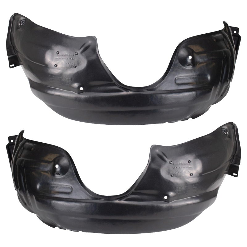 TRQ Inner Fender Liner Set Compatible with 20112012 Toyota Avalon TO1248161 TO1249161