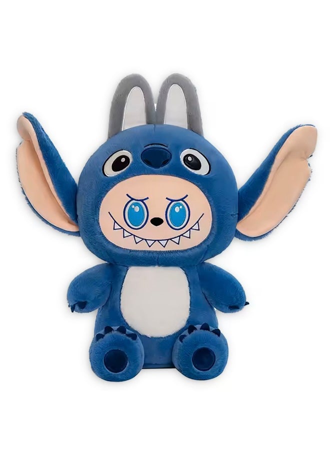 Galaxy Toys Blue Koala Plush Toy 45Cm Soft Stuffed Animal With Big Ears Kawaii Bear Stitch Style Labubu Inspired Little Monster Collectible Doll  - Image 1