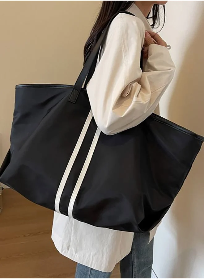 Styli Striped Taping Detail Gym Bag