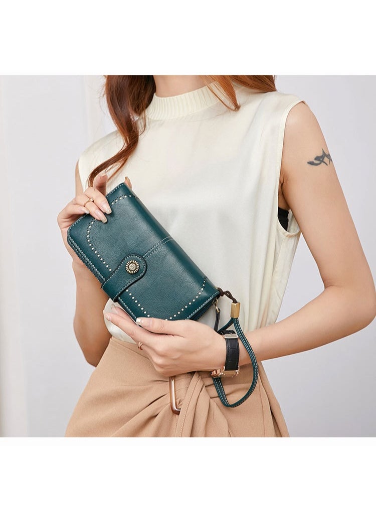 Mark Fairwhale New Leather Fashionable Multifunctional Large Capacity Wallet  - Image 2