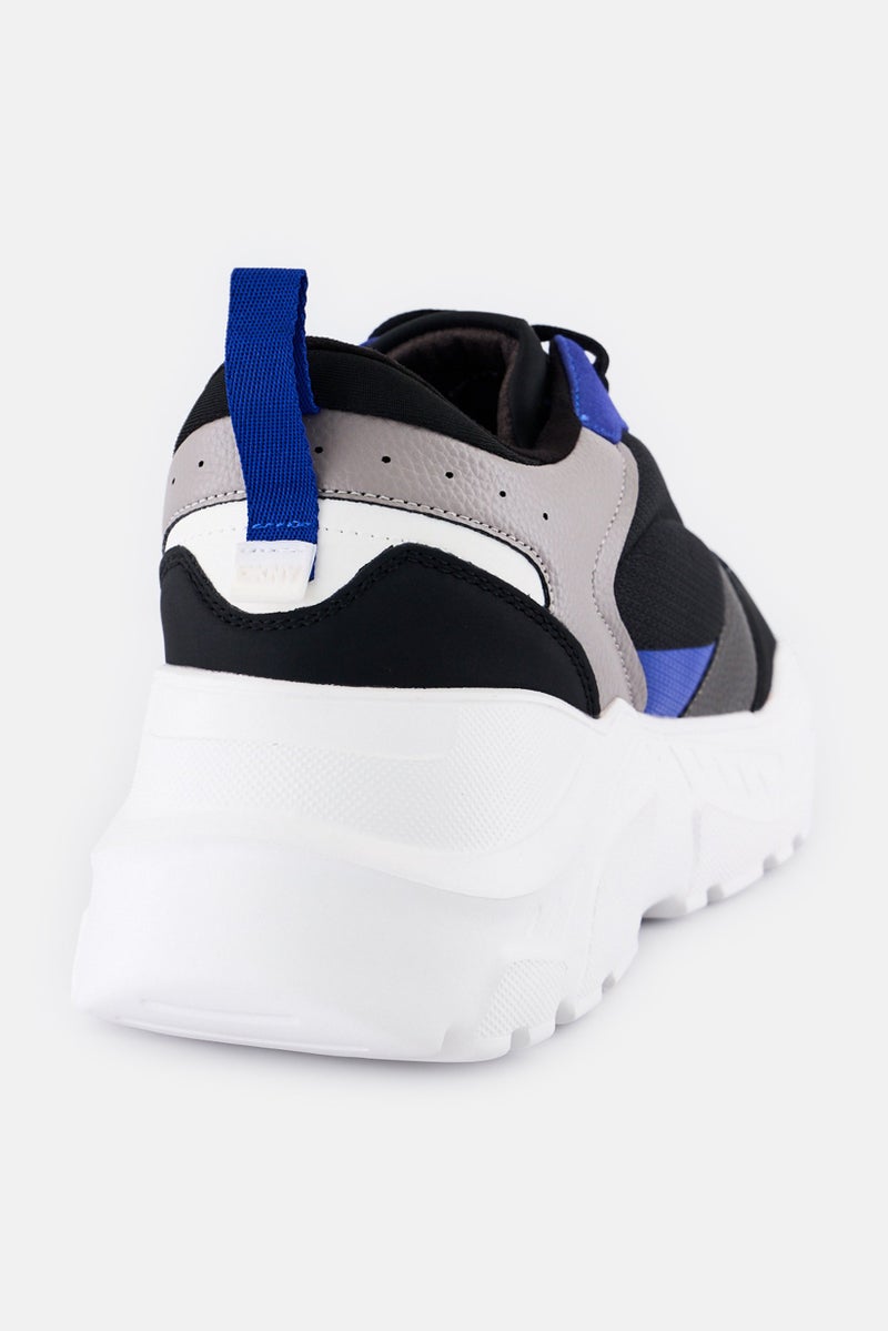 DKNY Men Medium Lace Up Casual Shoes, Multicolor - Image 3