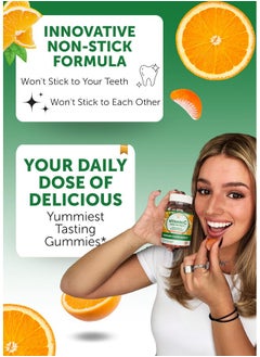 Lunakai USA Made High Potency Vitamin C Gummies for Adults and Kids - 300mg Immune Support - Non-GMO, Vegan, Delicious Orange Flavor, 60ct - pzsku/Z417B15868F30DAAE156BZ/45/_/1739864193/4ff6fc92-fa85-4539-b6c4-33f58b0b1921