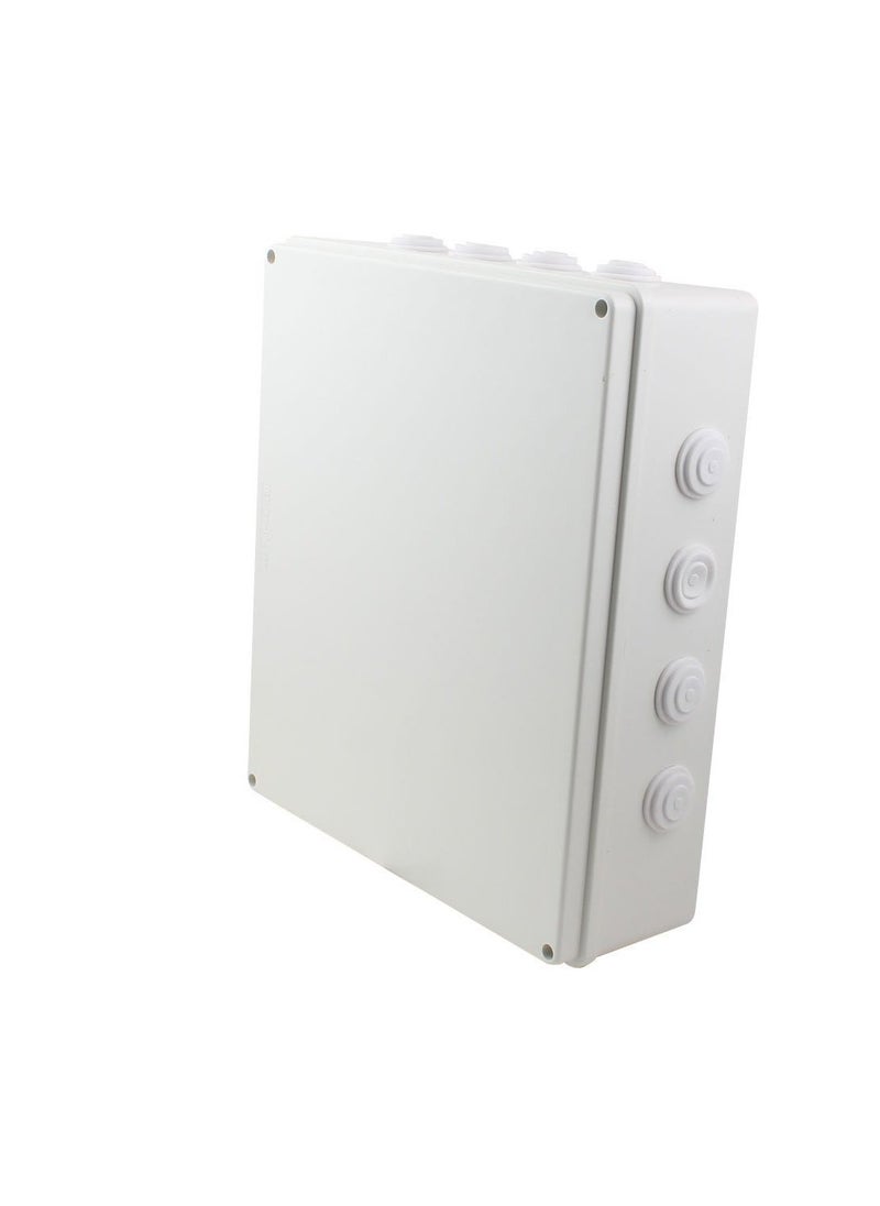 YXQ YXQ 400x350x120mm Junction Box with Hole Electric Project Case Enclosure IP65 Waterproof Dustproof DIY Outdoor (15.7 x 13.8 x 4.7 inches)  - Image 3