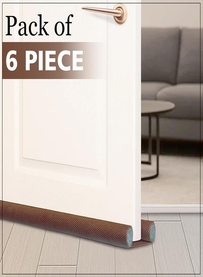 Great Gadgets G2 Door Bottom Sealing Guard, Gap Space Filler Brown Colour, 39 Inch Length, Protection from Insects, Dust & Water, Noise Cancellation, Cooling Leakage Protection Pack of - (6) - Image 2