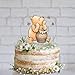 Thcbme Winnie Cake Topper Welcome Baby Acrylic 5inch Cake Toppers Cupcake Toppers Classic Baby Shower Decorations Winnie Birthday Party Supplies - Image 3