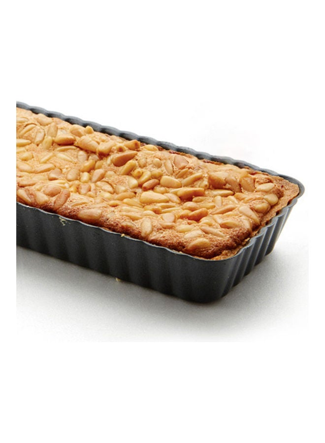 Wavy Rectangle Non-Stick Bread Maker Mould Black - Image 3