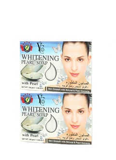 2 pieces of Whitening Pearl Soap