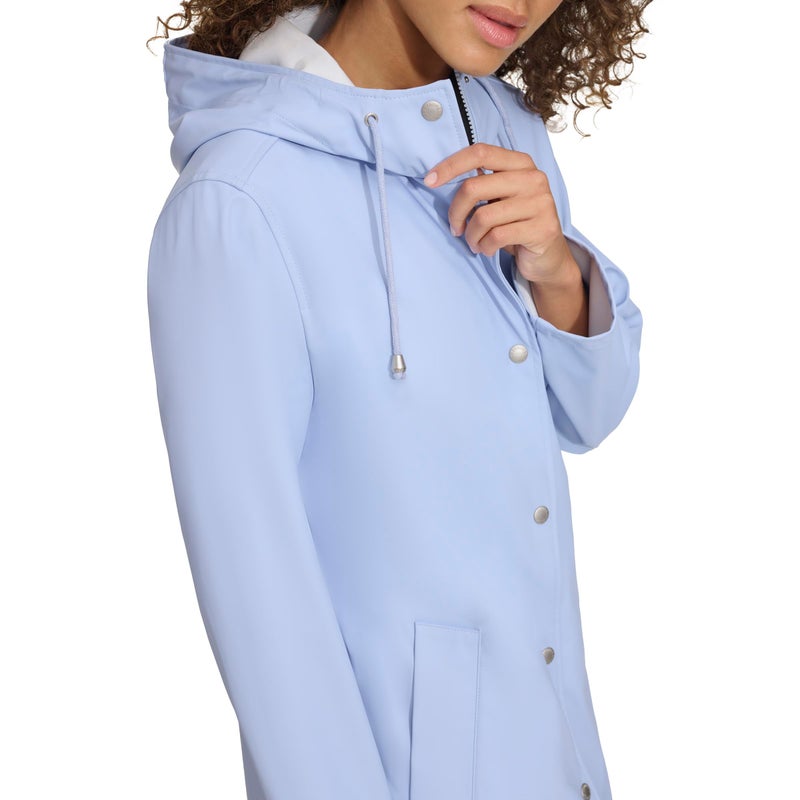 Levi's Women's Classic Hooded Rain Parka, Bluebell, X-Small - Image 2