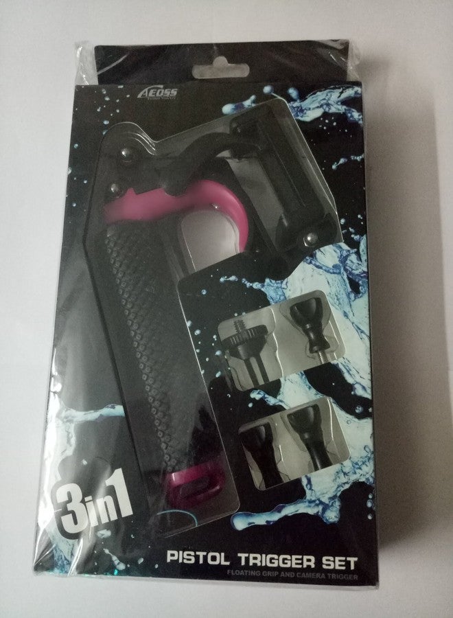 Aeoss GoPro Floating Grip Hand Grip Waterproof Pistol Shutter Trigger Kit with gopro Mount Adapter and Phone Mount Adapter Compatible Underwater Light for Gopro Hero 6 5 4 3 SJCAM Xiaomi Yi Action - Image 5