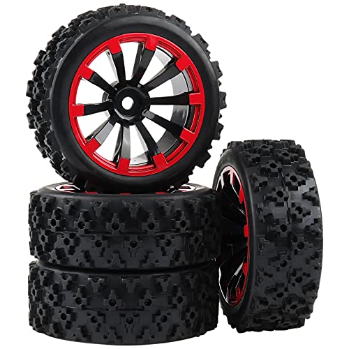 Rowiz 110 RC Car Tires 12mm Hex Wheels and Tires for 118 Truck 112 to 116 Buggy Slash WLtoys 144001 A959 124018 124019 Mini T 20 Latrax Teton HBX 18859 - Image 1