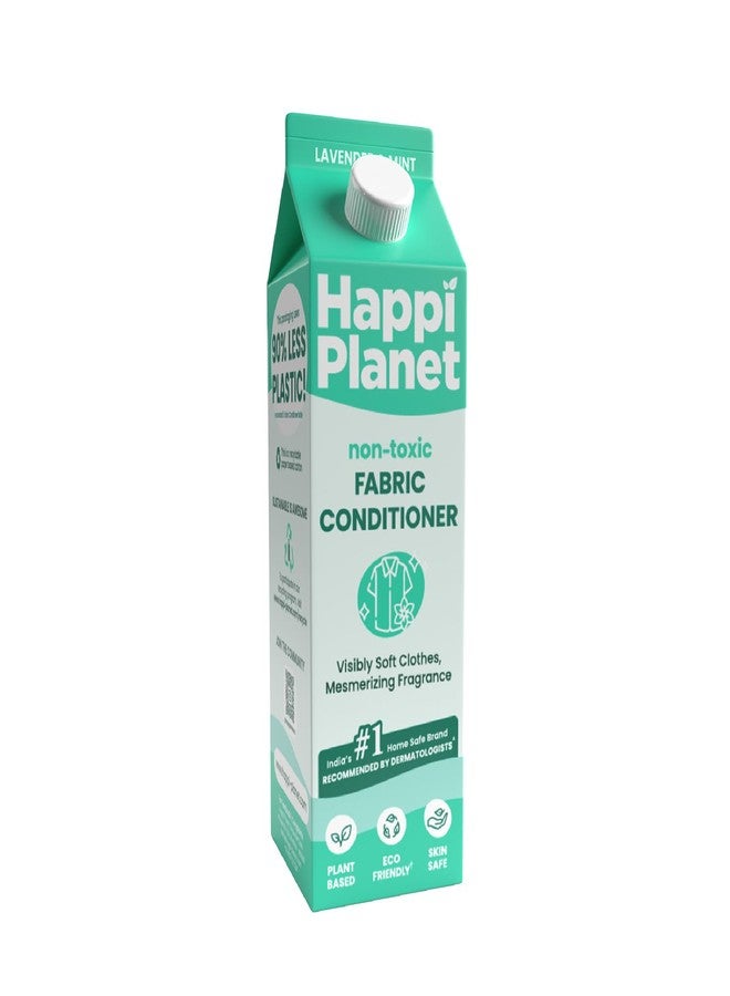 Happi Planet | Eco-Friendly Fabric Conditioner & Fabric Softener | 1L | Plant Based, Non-Toxic, Natural, Organic, Herbal | Visibly Soft Clothes, Mesmerizing Smell | Safe for Woolens & Baby Clothes - Image 1