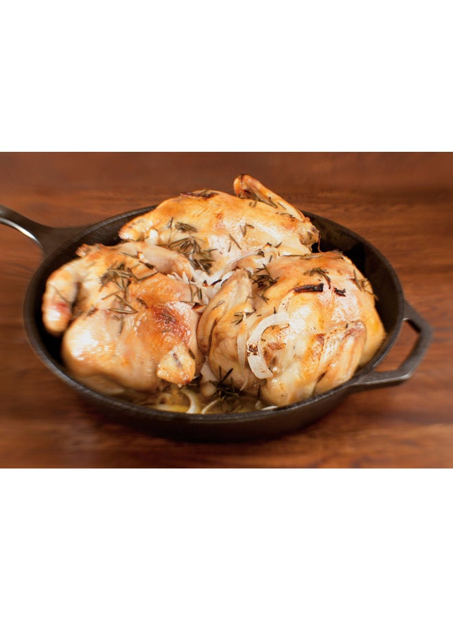 LODGE - 15 Inch Cast Iron Pre-seasoned Skillet Signature Teardrop Handle - Use In The Oven On The Stove On The Grill Or Over A Campfire Black - Image 1