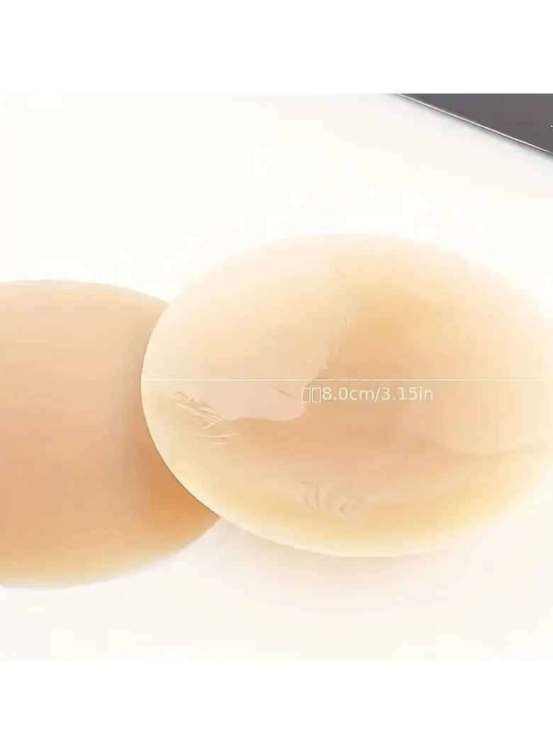 Jomo Store Silicone Modesty Covers – Reusable, Ultra-Thin Invisible Adhesive Pads for Seamless Look (2 Pieces) - Image 3