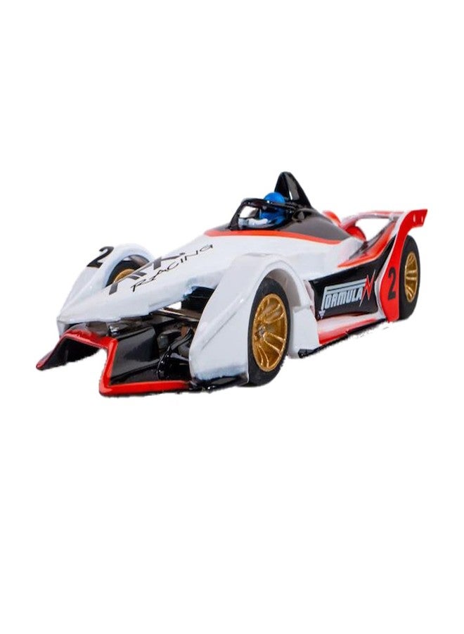 AFX سيارات سباق AFX/Racemasters Mega G+ Formula N باللون الأسود/الأحمر/الأبيض AFX22015 HO - Image 1