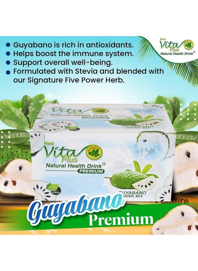 First Vita Plus Guyabano (Graviola, Annona Muricata, Guanabana, Soursop) 20 Sachets - Image 2