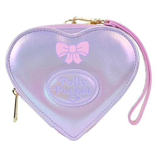 Loungefly Polly Pocket Compact Playset Figural Zip Around Wallet - Image 1
