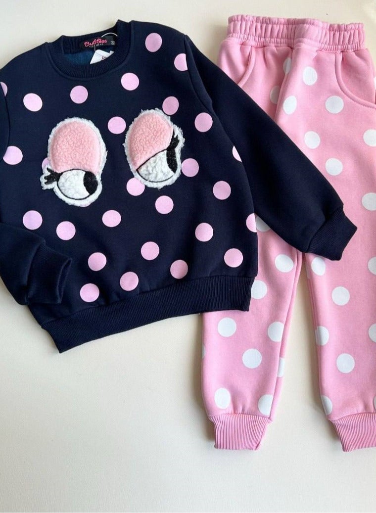 بابلز بيجامة ميلتون قطن 100% مبطنه