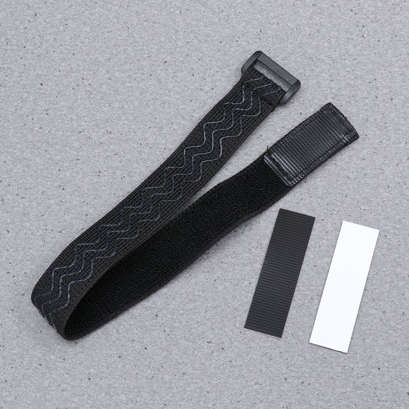 8 Sets Boots Straps High Boots Anti- Strap Boots Nonslip Boots Non- Adhesive Tape Boots Anti-Drop Artifact Adjustable Adhesive Tape Shoes Accessories for Women Use Black Size 1 - Image 1