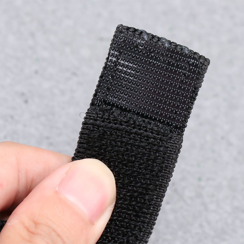 8 Sets Boots Straps High Boots Anti- Strap Boots Nonslip Boots Non- Adhesive Tape Boots Anti-Drop Artifact Adjustable Adhesive Tape Shoes Accessories for Women Use Black Size 1 - Image 5