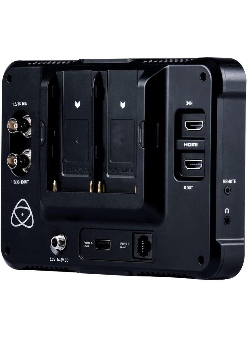 Atomos Shinobi 7-Inch 4K HDMI HDR Photo and Video Monitor, 1920x1200 Touchscreen, 2200cd/m² Brightness, HDMI SDI Cross Conversion, Dual Sony L-Series Battery Slots, AtomOS with AtomHDR and 3D LUT Support - Image 5