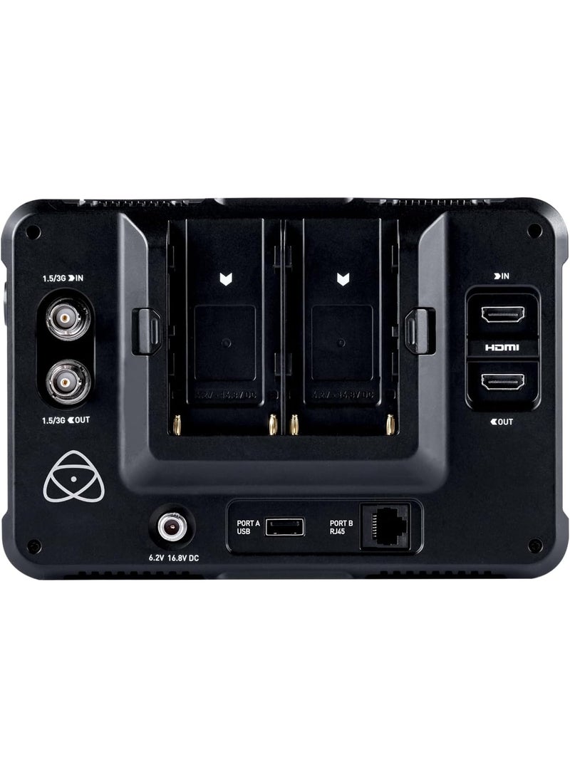 Atomos Shinobi 7-Inch 4K HDMI HDR Photo and Video Monitor, 1920x1200 Touchscreen, 2200cd/m² Brightness, HDMI SDI Cross Conversion, Dual Sony L-Series Battery Slots, AtomOS with AtomHDR and 3D LUT Support - Image 4