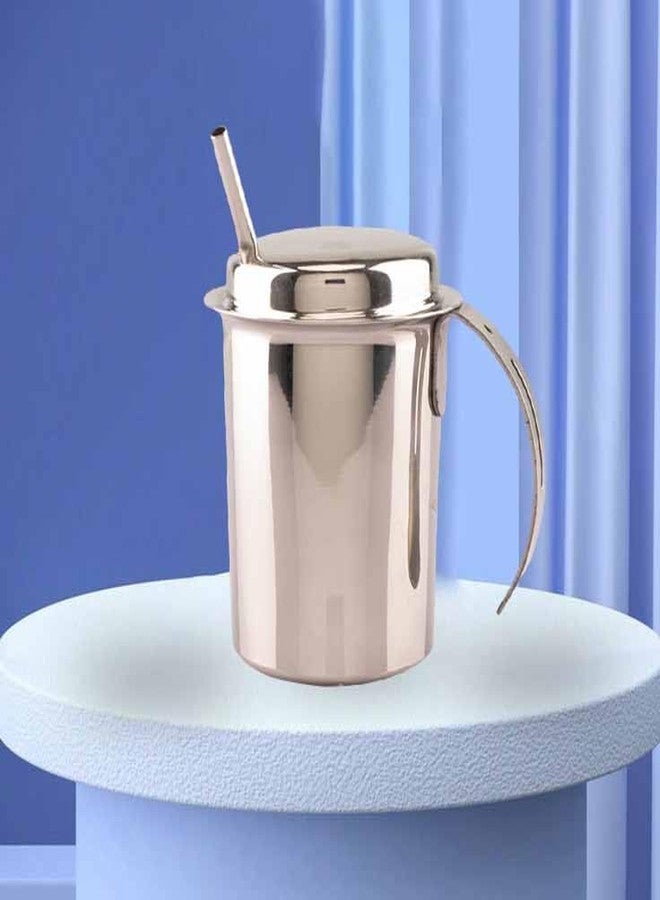 Spillbox كوب Spillbox من الفولاذ المقاوم للصدأ مع شفاطات للأطفال الصغار وحديثي الولادة، لعبة للأطفال - كوب شفاط بفتحة - Image 3