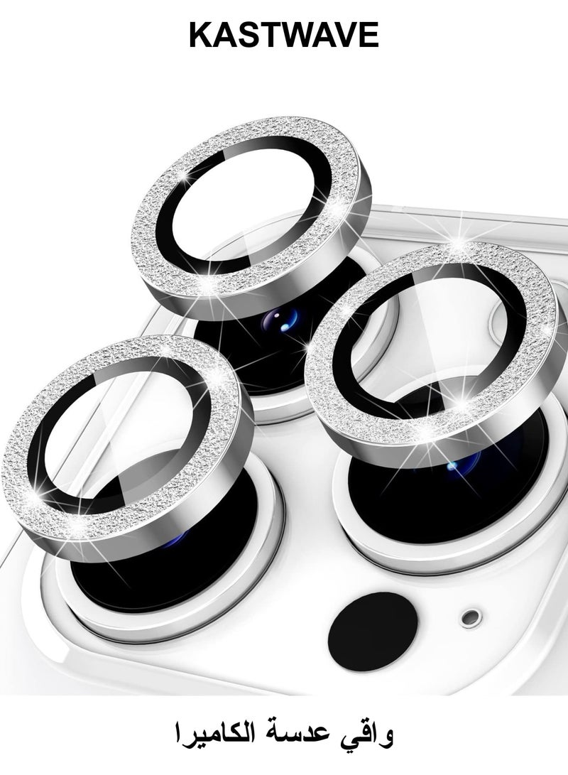 KASTWAVE Camera Lens Protector for iPhone 14 Pro / 14 Pro Max, 9H Tempered Glass Camera Cover Screen Protector - Image 1