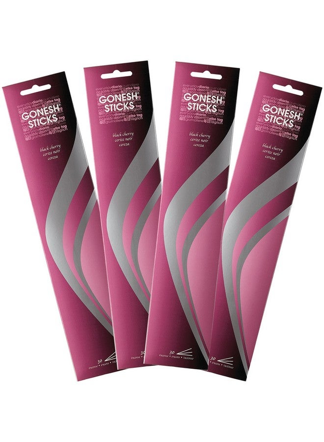 Gonesh Everyday Black Cherry Incense - 4 Pack - Image 1