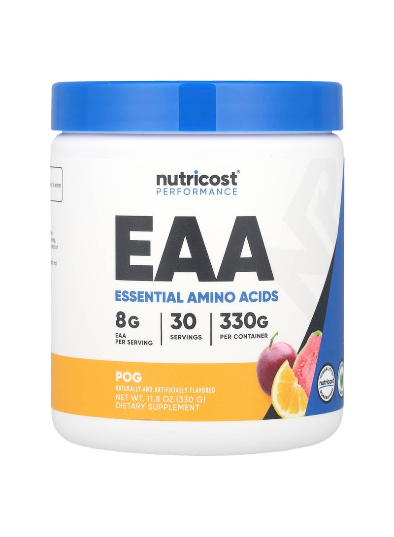 Performance, EAA Powder, Passionfruit, Orange & Guava, 11.8 oz (330 g)