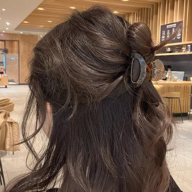 Agirlvct Hair Clips for Women,1.77" Small Hair Claw Clips,Acetate French Nonslip Jaw Clips Half-Up Hair Accessories Birthday Gift for Girls Mother Daughter Thin Thick Hair Strong Hold(3PCS) - Image 3