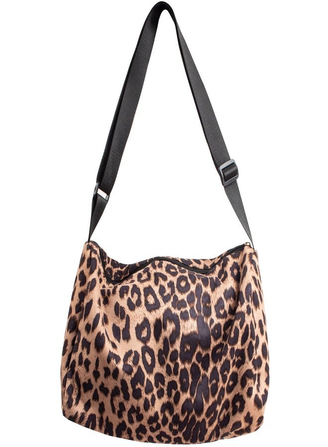 Valentoria Leopard Shoulder Bag Soft & Lightweight Large Tote Purse Handbag Travel Satchel Gift for Women (New) - Image 1