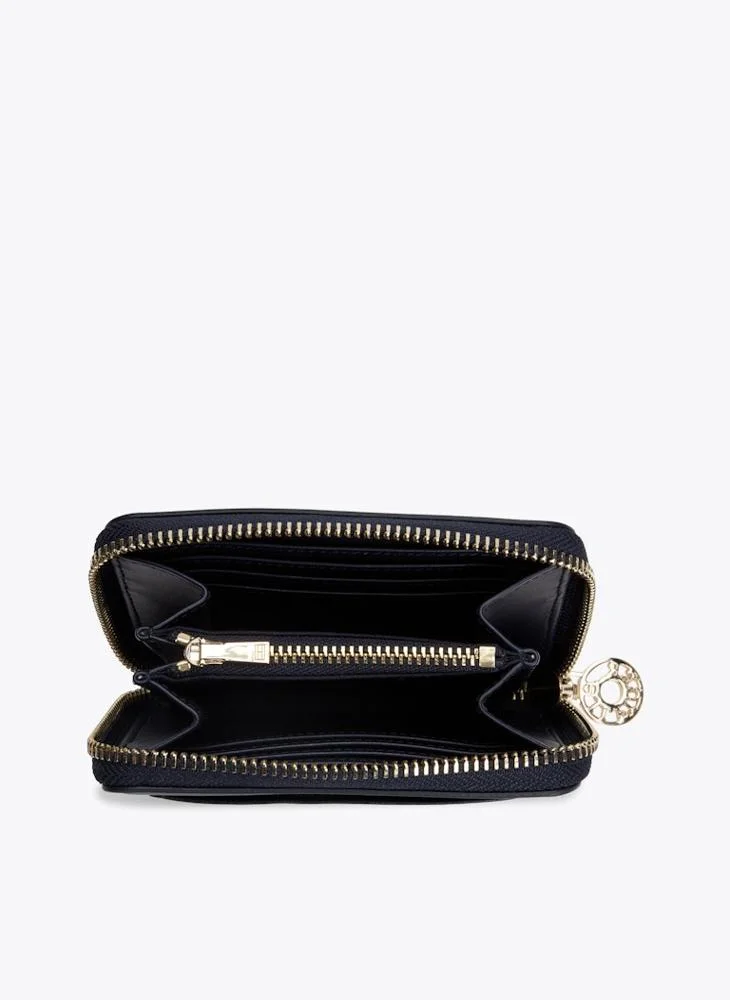 تومي هيلفيغر Logo Detailed Long Zip Around Wallets