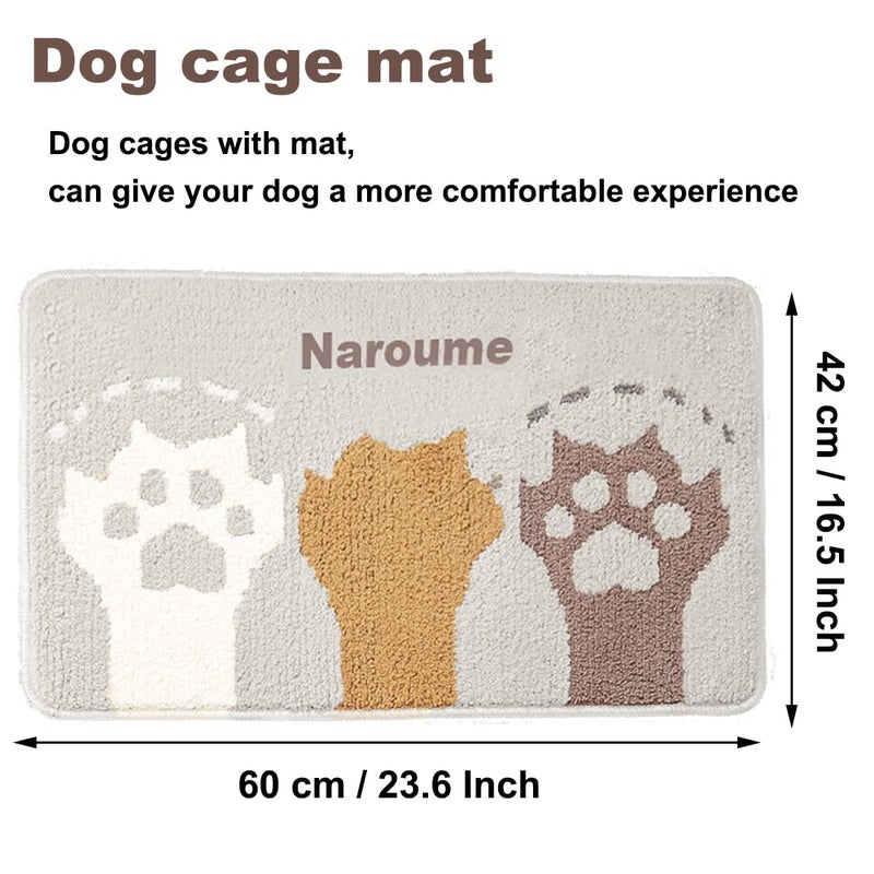 Dog Crates For Small Medium And Large Dogs Pet Cage Single Door Best For Pets Wire Metal Kennel Cages With Divider Panel And Tray In Door Foldable And Portable For Animal Out Door Travel L - Image 2