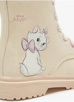 Disney Marie Cat Print Ankle Boots with Lace-Up Closure  - Image 5