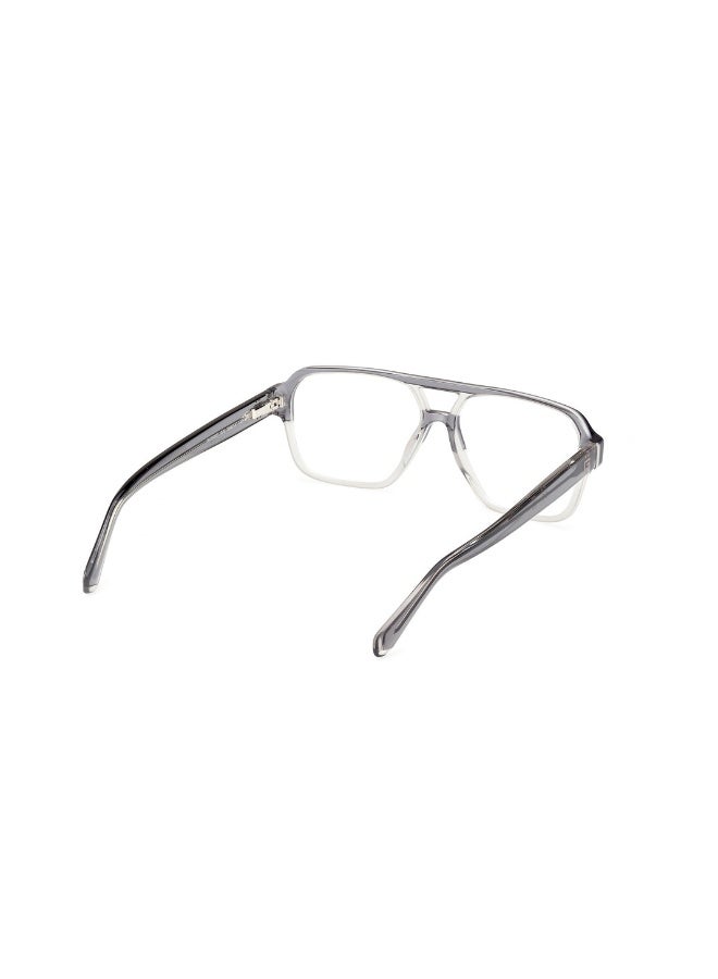 جس نظارة طبية بشكل نافيجيتور للرجال بأذرع من الأسيتات GU50093  مقاس 56 - رمادي لامع - Image 5