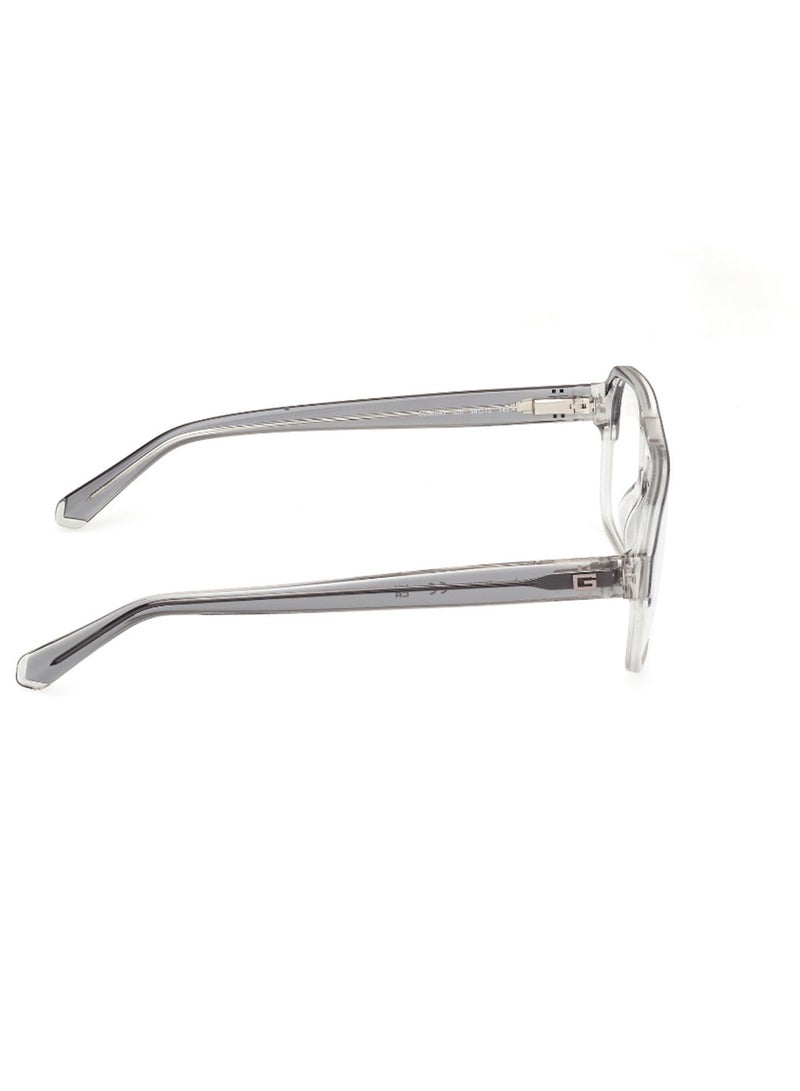 GUESS Men's Rectangular Shape Eyeglass Frames - GU5009302056 - Lens Size: 56 Mm - Grey - Image 4