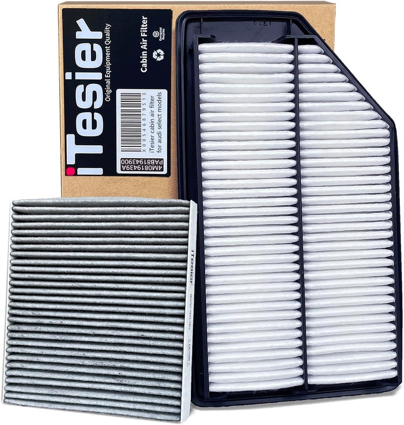 ITESIER Cabin & Engine Air Filter for Honda Odyssey (2011-2017) - Replaces OEM Parts 80292-SDA-A01 & 17220-RV0-A00 - Image 1