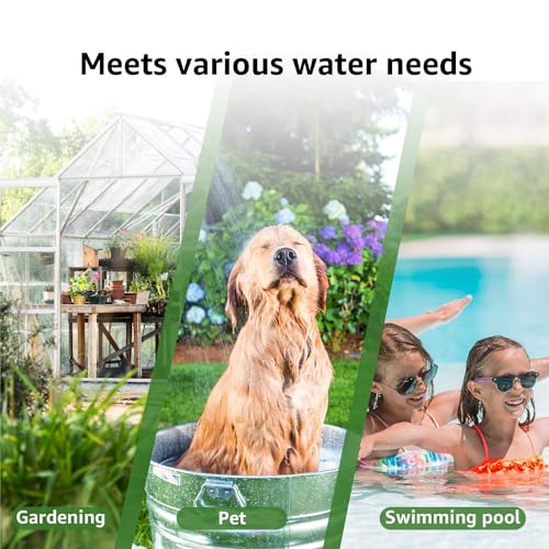 Filterlogic Garden Hose Water Filter, Compatible with Mist Cooling System, Improve Plants Health, Reduces Chlorine, Odor, Ideal for Gardening and Pets, Pack of 2 - Image 5